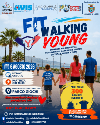 Locandina verticale per un evento a Locri
