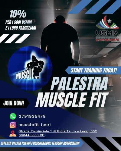 Visual promozionale verticale Muscle Fit Locri